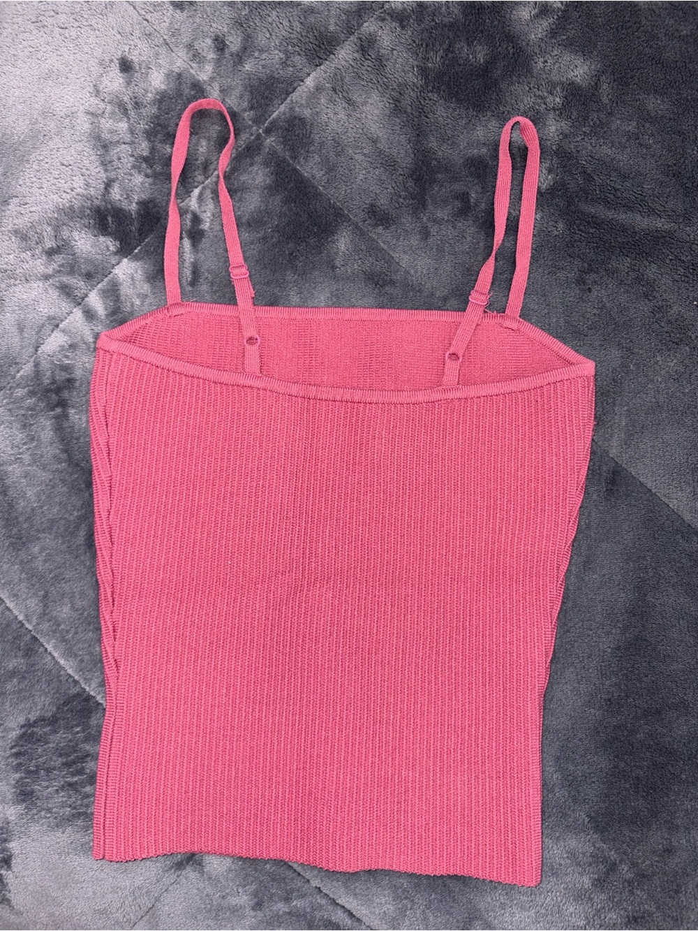 Babaton Pink Ribbed Slim-Fit Camisole - Picture 2 of 4